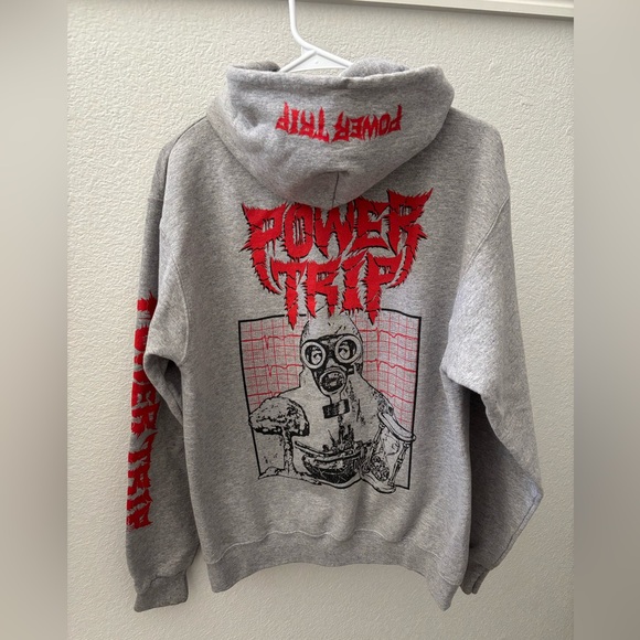 Power Trip hoodie, men’s size M - Picture 2 of 5